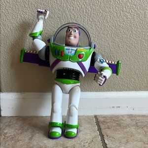 Buzz Lightyear Action Figure - White, Green, Purple